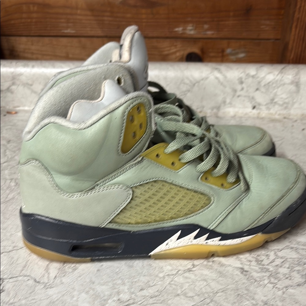 Jordan Mint Green High-Top Sneakers